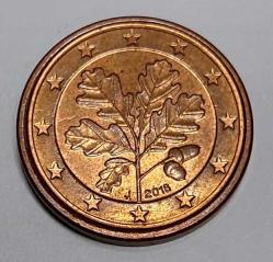 ALMANYA 2018 1 EURO CENT #3