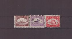 1923 Türkiye Hilal-i Ahmer Cemiyeti Şefkat Damgalı Pulları Tam Seri     -----TCD37