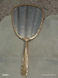 El aynası tarak ve elbise fırçası seti