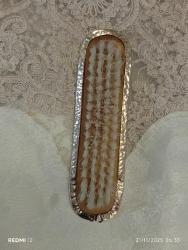 El aynası tarak ve elbise fırçası seti