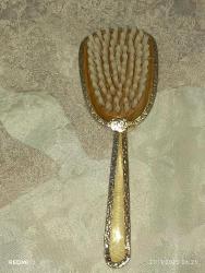 El aynası tarak ve elbise fırçası seti