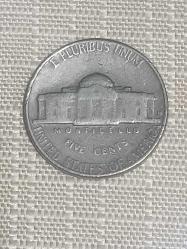 1964  AMERİKA  5 CENT