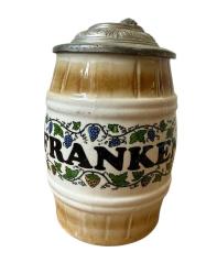 TANKART Zin Kapaklı Alman Bira Bardağı