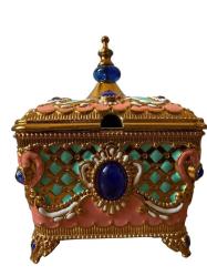 Zamak Malzeme Gülebdan & Taşlı Kutu