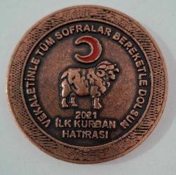 TÜRK KIZILAY İLK KURBAN HATIRASI MADALYON