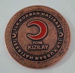 TÜRK KIZILAY İLK KURBAN HATIRASI MADALYON