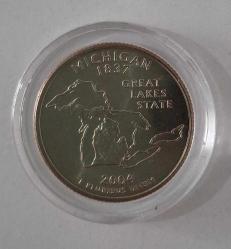 AMERİKAN MİCHİGAN 2004 QUARTER DOLAR