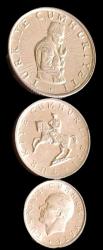 1982 Yılı 1 5 10 Lira Çil Set Alüminyum