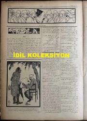 Osmanlıca Akbaba Mizah Dergisi-Gazetesi, Orijinal Dönem Basım, (Ottoman Magazine-Newspaper) - 6 Aralık 1923 - Sayı: 105 - Rumi: 6 Kanun-i Evvel 1339 - Hicri: 25 Rebiülahir 1342 - Karikatürist Ramiz Gökçe'nin Çalışması: 