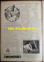 Osmanlıca Akbaba Mizah Dergisi-Gazetesi, Orijinal Dönem Basım, (Ottoman Magazine-Newspaper) - 6 Aralık 1923 - Sayı: 105 - Rumi: 6 Kanun-i Evvel 1339 - Hicri: 25 Rebiülahir 1342 - Karikatürist Ramiz Gökçe'nin Çalışması: 