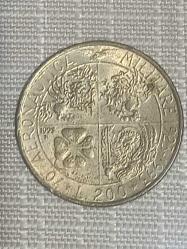 1993  İTALYA 200 LİRET