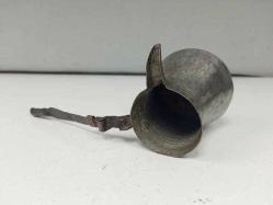 Antika Yaşlı Osmanlı Bakır Kahve Cezvesi