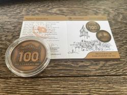 2025 - Milli Saraylar Başkanlığının 100. Yılı Darphane Sertifikalı Bronz Hatıra Para - Çil