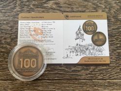 2025 - Milli Saraylar Başkanlığının 100. Yılı Darphane Sertifikalı Bronz Hatıra Para - Çil