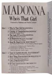 Madonna - Who'S That Girl (Türkiye)