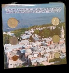 Nostalji Hatıra tedavül 2'5 10 Lira 50-5-1 kuruş