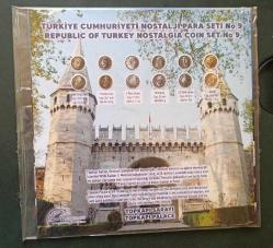 Nostalji Hatıra tedavül 2'5 10 Lira 50-5-1 kuruş