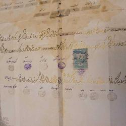 OSMANLI DİPLOMA. ÇOK NADİR. KOLEKSİYONLUKTUR.