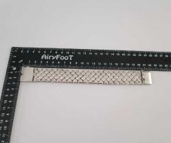 Vintage 925 Gümüş Özel Yapım Erkek Bilekliği 148 gram