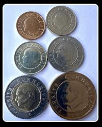 2009 - 1/5/10/25/50 KURUŞ + 1 LİRA / TAM TAKIM (TCM2009)