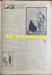 Osmanlıca Akbaba Mizah Dergisi-Gazetesi, Orijinal Dönem Basım, (Ottoman Magazine-Newspaper) - 26 Kasım 1923 - Sayı: 102 - Rumi: 26 Teşrin-i Sani 1339 - Hicri: 16 Rebiülahir 1342 - Karikatür: Çocuk Besleme Usulüne Dair Konferanslardan 