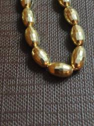 Atasay Oval Kesim Altın Tesbih