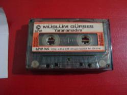 MÜSLÜM GÜRSES YARANAMADIM İLK DÖNEM İL BASIM KASET (AÇIKLAMAYI OKUYUNUZ )