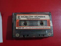 MÜSLÜM GÜRSES YARANAMADIM İLK DÖNEM İL BASIM KASET (AÇIKLAMAYI OKUYUNUZ )