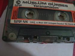 MÜSLÜM GÜRSES YARANAMADIM İLK DÖNEM İL BASIM KASET (AÇIKLAMAYI OKUYUNUZ )