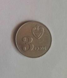 KIRGIZİSTAN 3 SOM 2008
