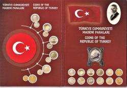 2020 Yılı Tedavül Madeni Para Seti Çil Özel Baskı Kitinde