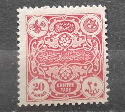 1914 LONDRA BASKISI TAKSE PUL.20  para D.SIZ