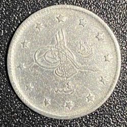 1327/4 Gümüş 2 Kuruş Çil