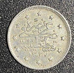 1327/6 Gümüş 2 Kuruş ÇA