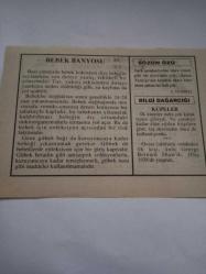 23 Eylül 1995-Orijinal Takvim Yaprağı-Doğum Günü-Söz,Nişan,Nikâh,Düğün ve Önemli Günler Hediyesi-Fatih Hak ve Hizmet Vakfı-Ayet/Hadis(Hadis/Tirmizi)-Bebek Banyosu-S.Demirel-Küpeler