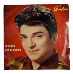 ZEKİ MÜREN - ÇAPKIN,ECEL KAPIMI ÇALDI NADİR 45 DEVİRLİ PLAK 10/9,5 KONDİSYONDA