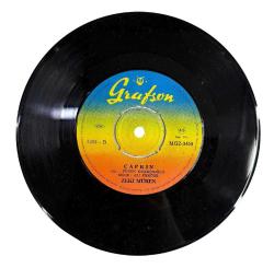 ZEKİ MÜREN - ÇAPKIN,ECEL KAPIMI ÇALDI NADİR 45 DEVİRLİ PLAK 10/9,5 KONDİSYONDA