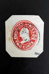 LOT.1 » Amerika Birleşik Devletleri 1907 - zarf antiye pulu