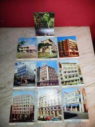 19529-KOLEKSİYONLUK ARAMAKLA BULANAMAYACAK YAPI VE KREDİ BANKASININ GEÇMİŞTEKİ DEĞİŞİK İLLERDEKİ BİNA RESİMLERİ **10 ADET RESİM**