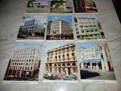 19529-KOLEKSİYONLUK ARAMAKLA BULANAMAYACAK YAPI VE KREDİ BANKASININ GEÇMİŞTEKİ DEĞİŞİK İLLERDEKİ BİNA RESİMLERİ **10 ADET RESİM**