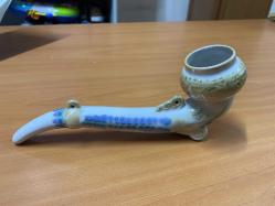 1900’ler Figüratif Porselen Pipo