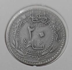 1327-5 REŞAT 20 PARA N3RRR1 NADİRDİR