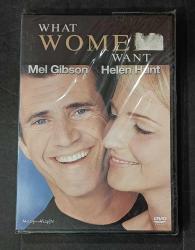 WHAT WOMEN WANT * MEL GIBSON * HELEN HUNT * DVD AMBALAJINDA