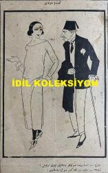 Osmanlıca Akbaba Mizah Dergisi-Gazetesi, Orijinal Dönem Basım, (Ottoman Magazine-Newspaper) - 17 Eylül 1923 - Sayı: 82 - Rumi: 17 Eylül 1339 - Hicri: 6 Safer 1342 - Karikatürist Ramiz Gökçe'nin Çalışması: Para Kasasından Yazı Kasasına! 