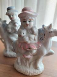 İkili Porselen Biblo Takım