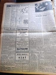 Zafer Gazetesi - Turkish Newspaper - 18 Nisan 1958 - Başvekilimiz Adnan Menderes yarın uzakdoğuya hareket ediyor - Londra Kıbrıs Türktür cemiyeti Merkez Başkanı Necati Sager ve Kıbrıs Türk kültür derneği Genel Başkanı Mehmet Ertuğruloğlu basın toplantısı yaptı fotoğraf - Ayşe Köymen Teksas Fahri hemşehrisi oldu - Türk İş Kongresi dün sona erdi - Devlet demiryolları sinyalizasyon istasyonları kuruyor - Doktor Cemal Kiper işçi sigortaları kurumu umum müdürü oldu - Amerika Rusya üstünlük savaşı yazan Seyfi Kurtbek - Mustafa Akdağ Profesör oldu - Ayrancı barajı doluyor fotoğraf - Radyo ve haberler yazan Hikmet Münir Ebcioğlu - Ramazan musahabeleri yazan Ragıp Akyavaş - Misket yazan Münir Müeyyet Bekman yazı dizisi - NATO'nun savunma gücü artırılacak - İzmir'de yapılan at yarışları - Demokrat Parti İstanbul il başkanı Dr Cemil Bengü'nün vefatı - Atatürk'e ait film aranıyor - Mardin gecesi - serbest güreş seçmeleri sona erdi - siyasal bilgiler fakültesinde inek Bayramı hazırlığı - Fenerbahçe