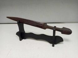 Antika 1800'ler Kan Oluklu Osmanlı Kama