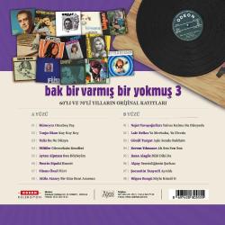 Bak Bir Varmış Bir Yokmuş Vol.3    LP  PLAK SIFIR JELATİNLİ YENİ BASKIDIR  2025