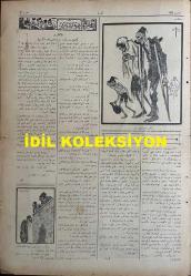 Osmanlıca Akbaba Mizah Dergisi-Gazetesi, Orijinal Dönem Basım, (Ottoman Magazine-Newspaper) - 15 Kasım 1923 - Sayı: 99 - Rumi: 15 Teşrin-i Sani 1339 - Hicri: 5 Rebiülahir 1342 - Ramiz Gökçe'nin Son Halife Abdülmecit Efendi'yi Tasvir Eden Çalışması: Halife Hazretleri - Laklakiyat: Sayesiz Olsun! 