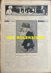 Osmanlıca Akbaba Mizah Dergisi-Gazetesi, Orijinal Dönem Basım, (Ottoman Magazine-Newspaper) - 15 Kasım 1923 - Sayı: 99 - Rumi: 15 Teşrin-i Sani 1339 - Hicri: 5 Rebiülahir 1342 - Ramiz Gökçe'nin Son Halife Abdülmecit Efendi'yi Tasvir Eden Çalışması: Halife Hazretleri - Laklakiyat: Sayesiz Olsun! 